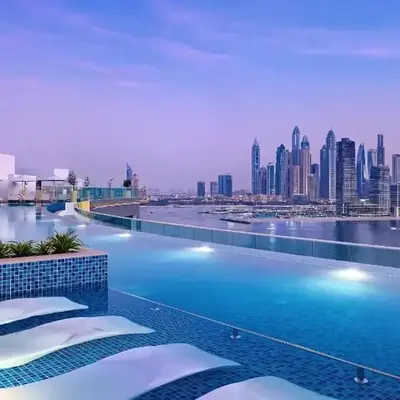 Elegant 1-BR with Sea View Seven Palm