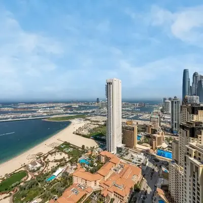 Palm & Sea View Beach Acess JBR walk Skydive clubs