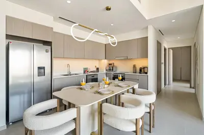 Gallery image of Bella Elite Homes at Grande Signature Full Burj Khalifa and Foutain View - Brand New Luxury Apartment in Dubai