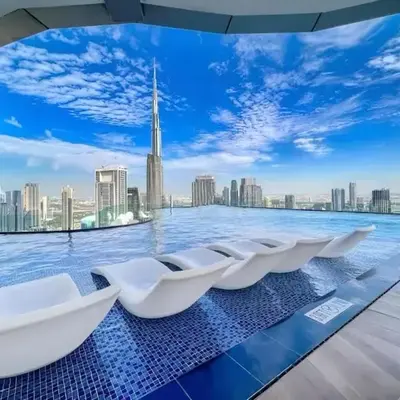 PARAMOUNT MIDTOWN RESIDENCES - A Luxury 2 BR Apartment near BURJ KHALIFA and DUBAI MALL