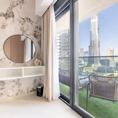 Luxury 4BR with Hermes Touch & Burj Khalifa View