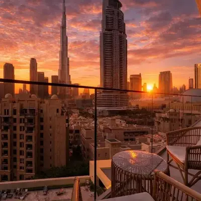 Walk to Dubai Mall- Enjoy Burj Khalifa Show