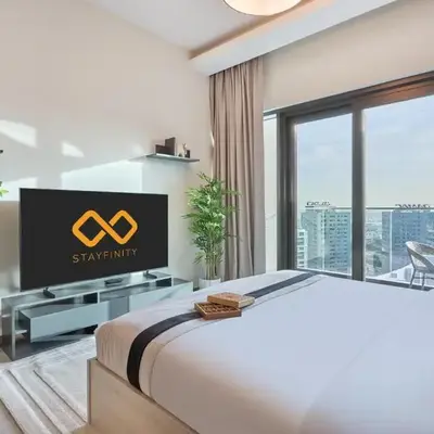 Luxury Studio - SOL BAY Tower - Business Bay by Stayfinity