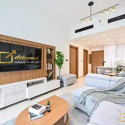 Stunning 1BR in JVC Binghatti Amber by Deleguest