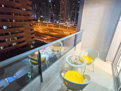 Gallery image of Leisure Retreat - Studio in Dubai Marina - 5 Mins to JBR Beach & The Walk - Close to Metro in Dubai