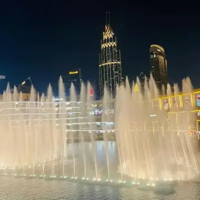 Souk Al Bahar Luxury stays near poolside with Burj Khalifa view by Norbu Holiday Homes