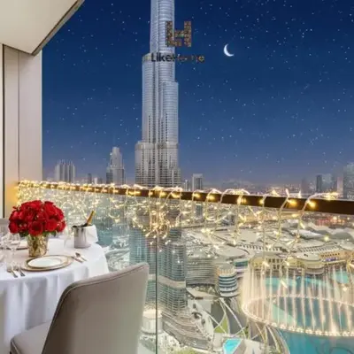 Enjoy Best Burj Khalifa & Fountain Views From Balcony Luxury 2BR 3 Mins from Dubai Mall - Like Home