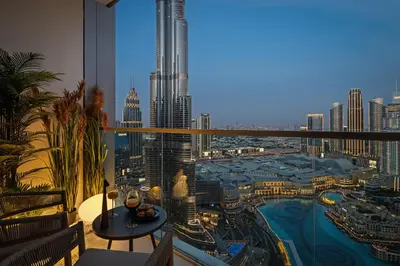 Gallery image of Bella Elite Homes at Grande Signature Amazing Burj and Fountain View-Brand New Luxury Apartment in Dubai