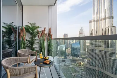 Gallery image of Bella Elite Homes at Grande Signature Amazing Burj and Fountain View-Brand New Luxury Apartment in Dubai