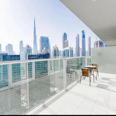 Full burj khalifa view 1bhk app