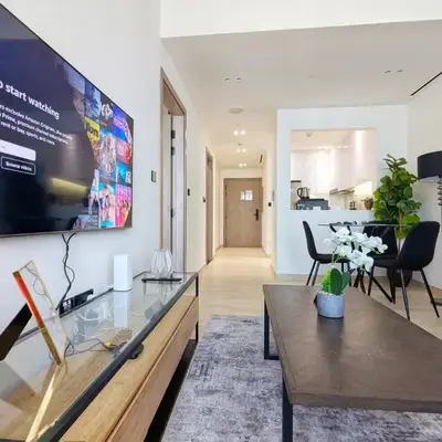 Modern Luxury Fully Furnished 1BH Apartment in Binghatt Nova JVC - Easy Access to JBR