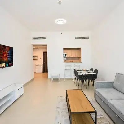 Stylish 1BR Apartment - Central Location in JVC - Balcony - Holiday Boulevard