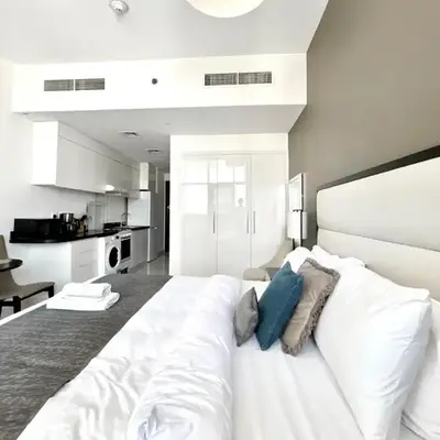Homes2Retreat - Chic & Cozy Studio in Damac