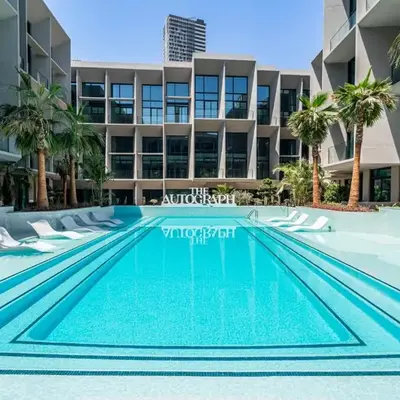 Escape24 Cozy Studio with Pool View in JVC
