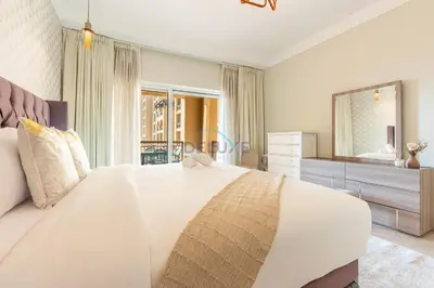 Gallery image of Beachfront 2BR and Assistant's Room with Sea Views Terrace, Steps From Iconic Landmarks & Amenities, The Residences South, Palm Jumeirah by Deluxe Holiday Homes in Dubai