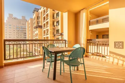 Gallery image of Beachfront 2BR and Assistant's Room with Sea Views Terrace, Steps From Iconic Landmarks & Amenities, The Residences South, Palm Jumeirah by Deluxe Holiday Homes in Dubai