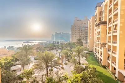 Gallery image of Beachfront 2BR and Assistant's Room with Sea Views Terrace, Steps From Iconic Landmarks & Amenities, The Residences South, Palm Jumeirah by Deluxe Holiday Homes in Dubai