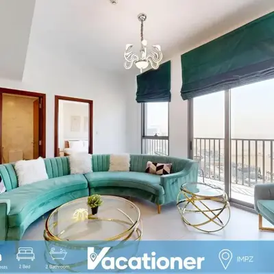 Vacationer I Exclusive 2 Bedroom I Breathtaking Skyline & City Views I Afnan 1 - IMPZ
