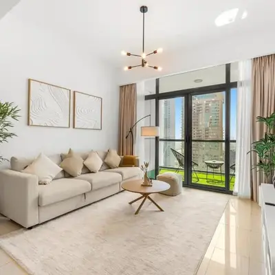 Waves- Cozy 1BR Lakefront Stay in JLT