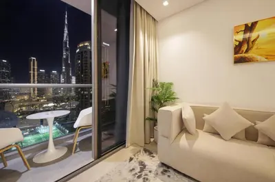 Gallery image of Burj Khalifa View Sterling East , Business Bay in Dubai