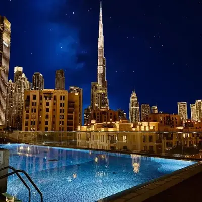 FULL Burj Khalifa View Luxury Stay in Downtown