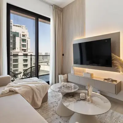 Modern 1BR Apartment - JVC - WiFi - Pool - Gym