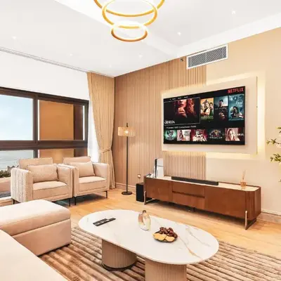 New Fairmont Residence with private beach on PalmJumeirah