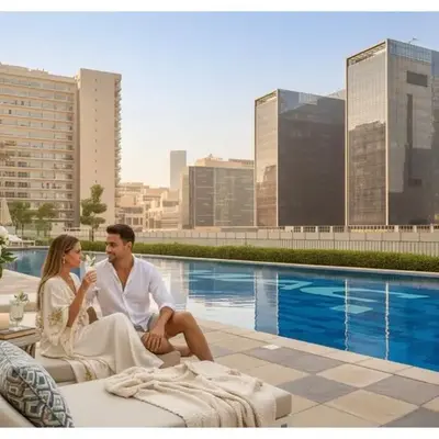 KeyRock Living - Chic Reva 1BR with Pool Access