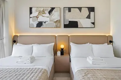 Gallery image of Bella Elite Homes at Grande Signature Burj and Fountain Best View- Brand New Luxury Apartment in Dubai