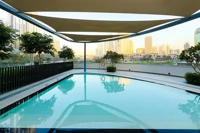 Gallery image of Bella Elite Homes at Grande Signature Burj and Fountain Best View- Brand New Luxury Apartment in Dubai