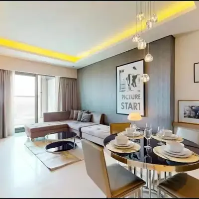 Moderne 1BR apartment overlooking city
