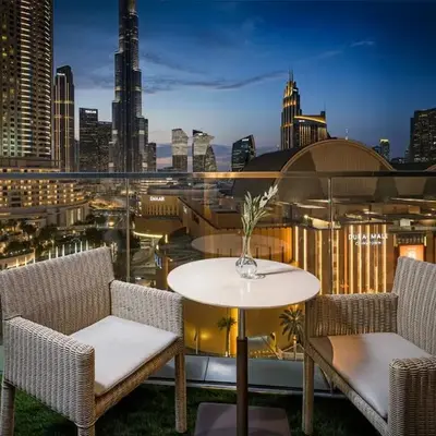 Trendy 1BR Dubai Dream with full BurjViews Above Dubai Mall