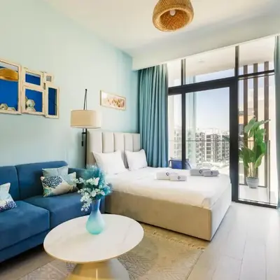 Modern Elegance in a Cosy Retreat with Balcony - Azizi Riviera
