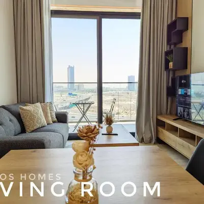 Modern Luxury Fully Furnished 1BH Apartment in Binghatti Luna JVC - Easy Access to JBR