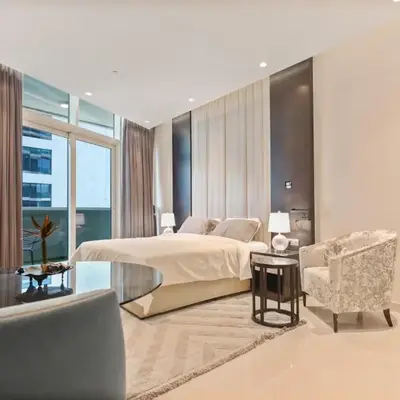 studio in downtown Damac upper crest next to dubai mall