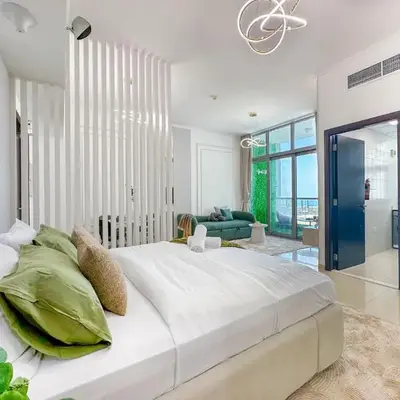 Upgrade Unit for 6 pax with Sea View Ideal Location Near Beach Big Balcony