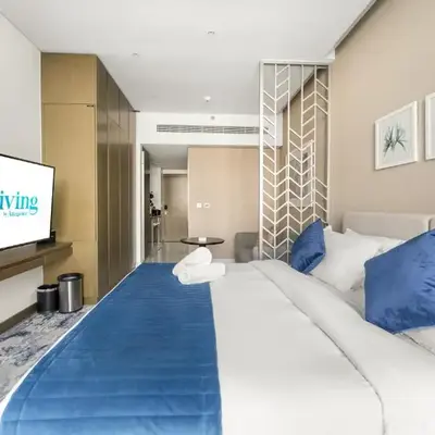 ALiving Luxury Studio with Balcony Views Prive 2007B