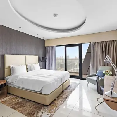 ALiving Luxury 3BR High-Rise I Burj Khalifa View I Paramount Towers