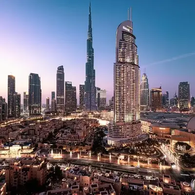 Lux apartment with full Burj View - 5 min walk to Dubai Mall