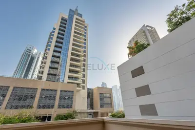 a view of the live building in the city at City View Studio, Minutes Away from Dubai Opera, Burj Khalifa and Dubai Mall, Claren Tower 2, Downtown Dubai by Deluxe Holiday Homes in Dubai
