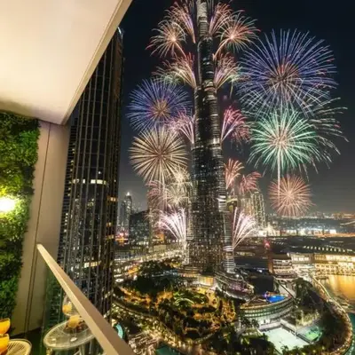Burj & Fountain View Retreat