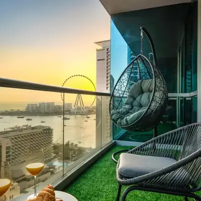 WonderfulStay at Marine Towers - Full Ain & Marina View - JBR Grande Living - Brand New Apartments