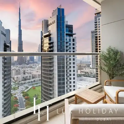 LUX The Burj Khalifa Downtown View Studio 2