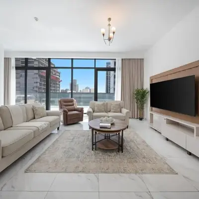 Stylish 1BR with large Terrace JVC