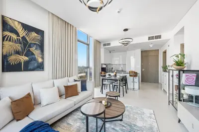 Gallery image of Tranquil Retreat 1 BR with Serene Views in District 1 in Dubai
