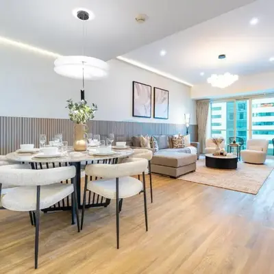 High-Floor 2BR with Pool and City Views