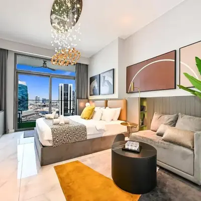 Luxury Studio mints Walk to Dubai Mall & Burj Khalifa