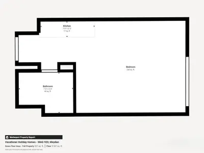 a floor plan of the proposed building for the university of sussex at Mag Eye 920 - Spacious Studio in Meydan in Dubai