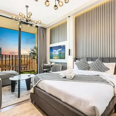 Stylish Studio in JVC with Pool