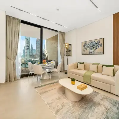 Chic 1BR Burj Khalifa Views Private Jacuzzi